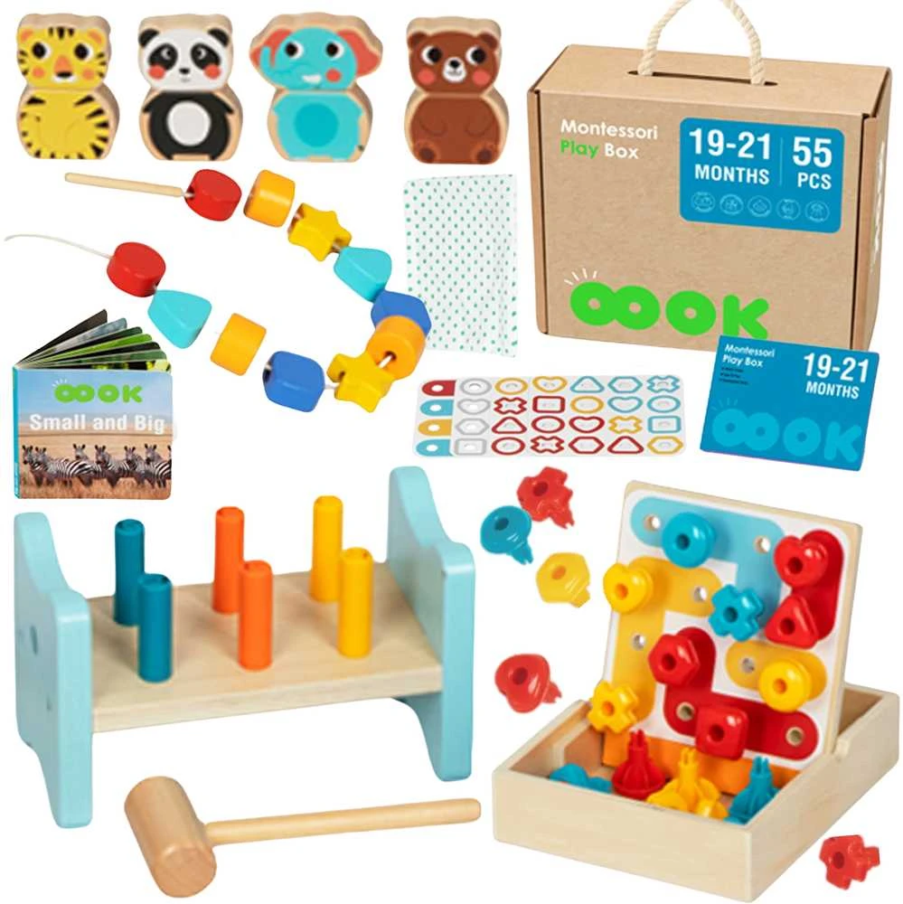 Tooky Toys TOOKY TOY edukacinė dėžutė XXL Montessori