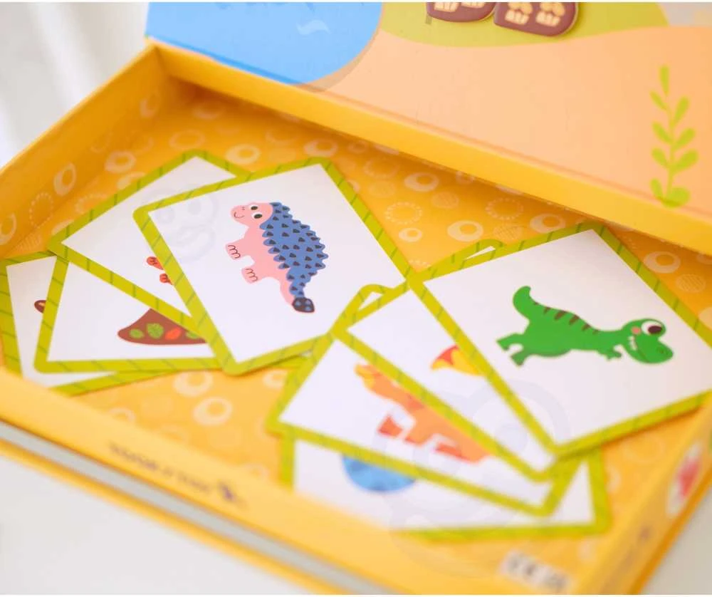 Tooky Toys TOOKY TOY magnetinė dėlionė Dinozaurai