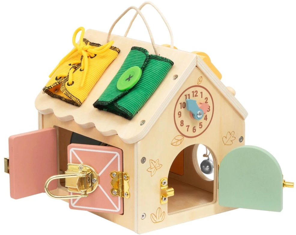Tooky Toys TOOKY TOY medinis manipuliavimo namelis