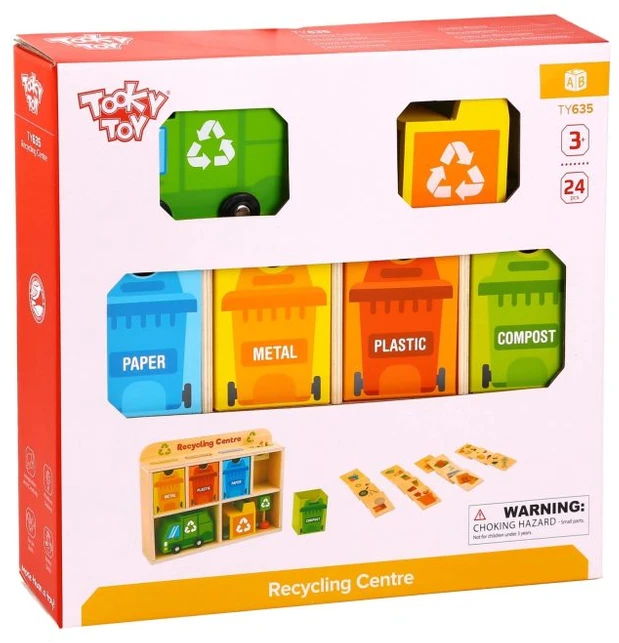 Tooky Toys Tooky Toy Švietimo Žaislas Dėl Atliekų Rūšiavimo