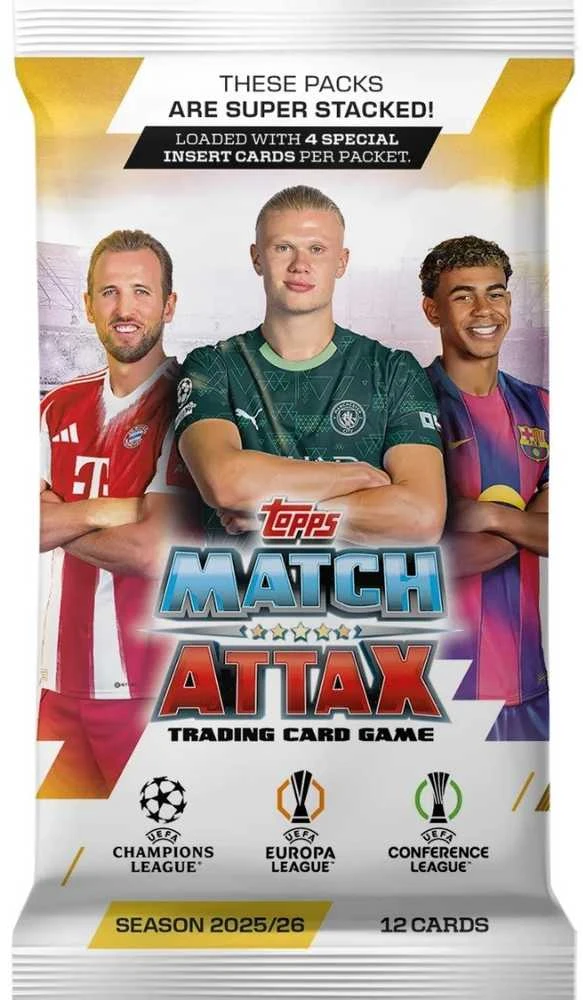 TOPPS „Match Attax“ Čempionų lygos kortelės UCLMA25