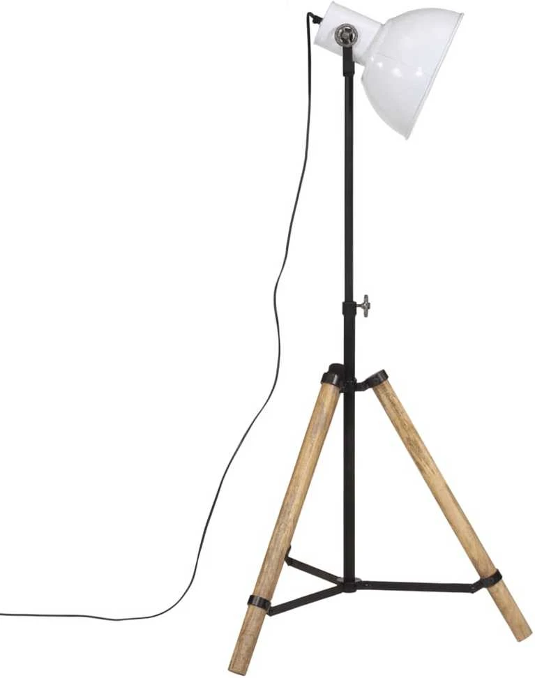 Pakabinamas šviestuvas Toršeras, baltos spalvos, 75x75x90-150cm, 25W, E27