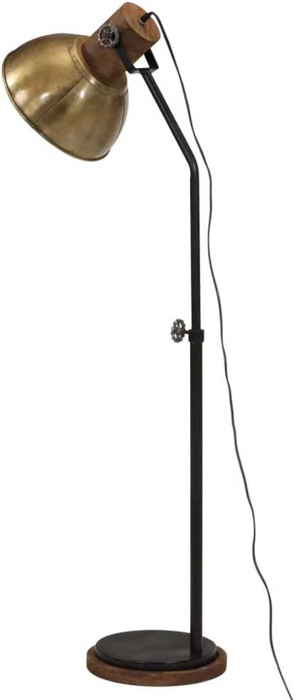 Pakabinamas šviestuvas Toršeras, žalvario, 30x30x100-150cm, 25W, E27, senovinis