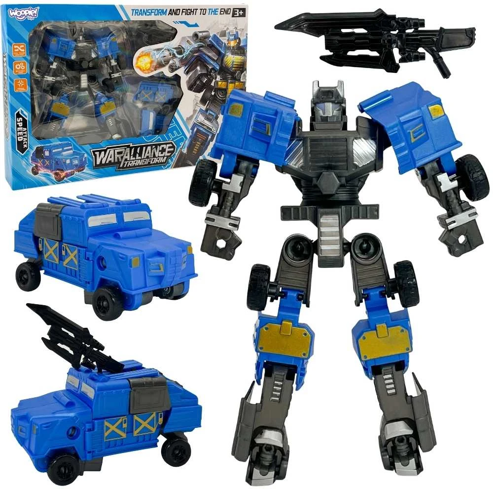 WOOPIE 53897 transformuojantis robotas 2in1 kovos transporto priemonė
