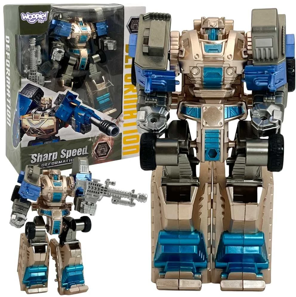 WOOPIE 53903 SHARP SPEED 2in1 transformuojantis robotas kovos sunkvežimis