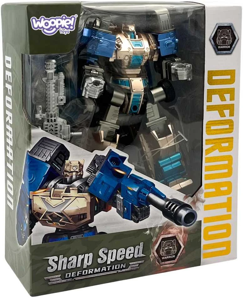 WOOPIE 53903 SHARP SPEED 2in1 transformuojantis robotas kovos sunkvežimis