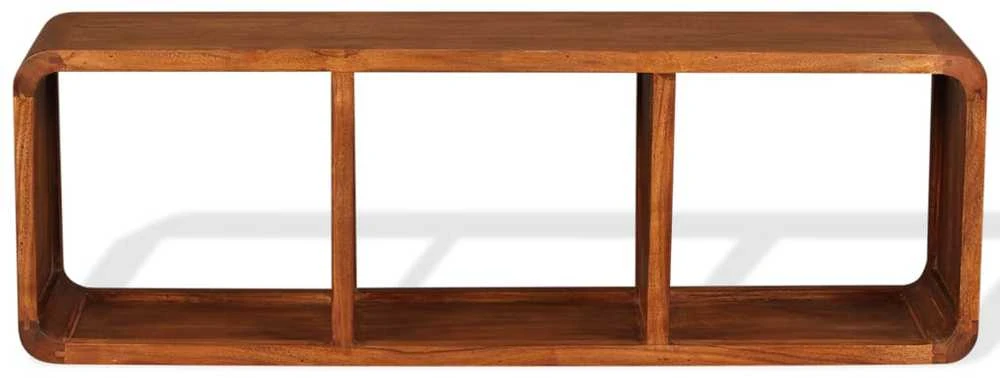 TV staliukas TV Spintelė, 120x30x40cm, medienos masyvas su medaus apdaila