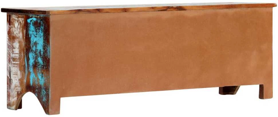 TV staliukas TV spintelė, 120x30x40cm, perdirbtos medienos masyvas