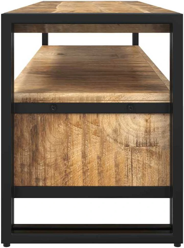 TV spintelė, 120x35x45cm, mango medienos masyvas