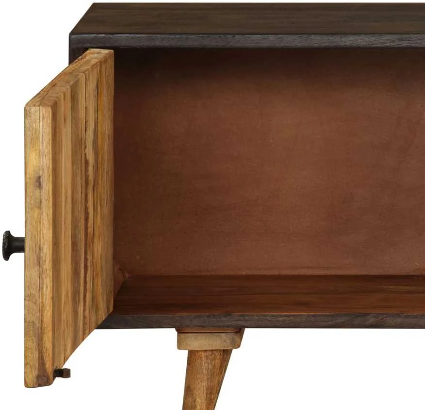 TV staliukas TV spintelė, mango medienos masyvas, 140x30x45cm