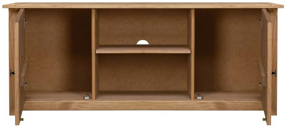 TV spintelė Panama, 120x40x50cm, pušies medienos masyvas