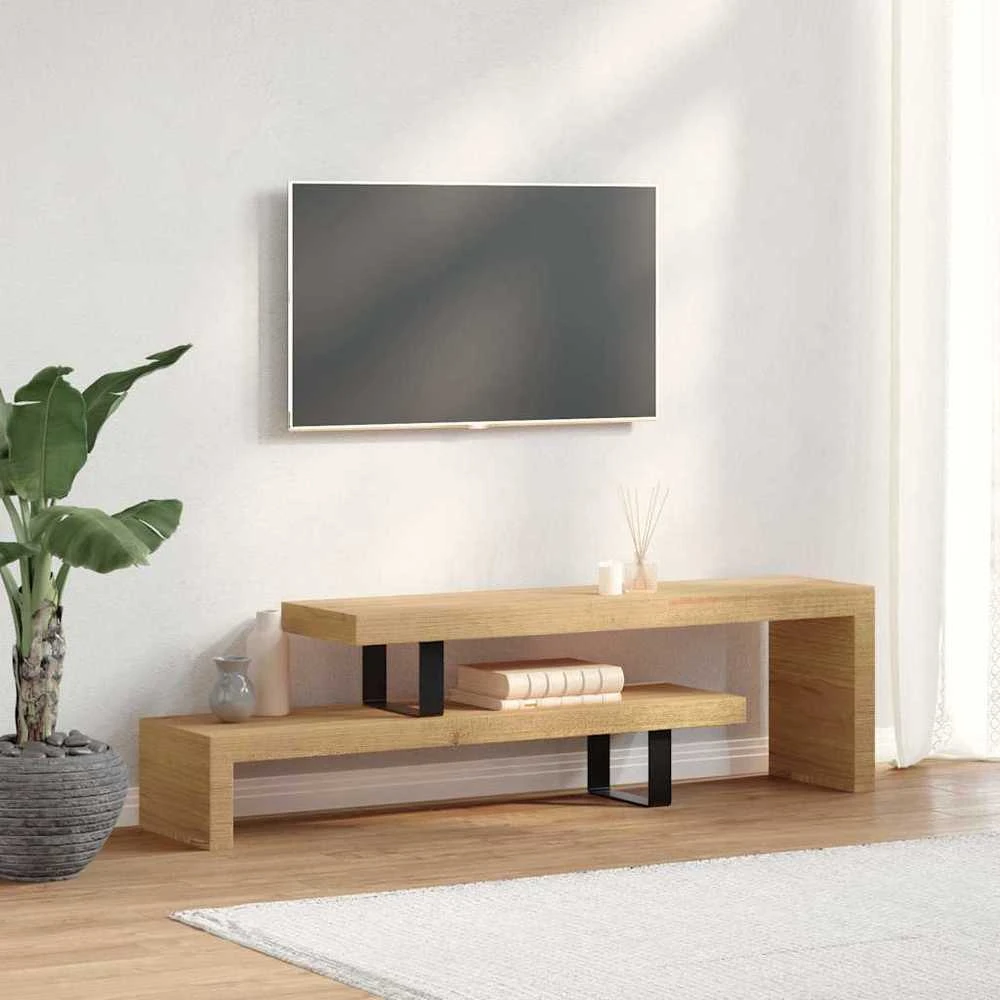 TV staliukas, mango medienos masyvas