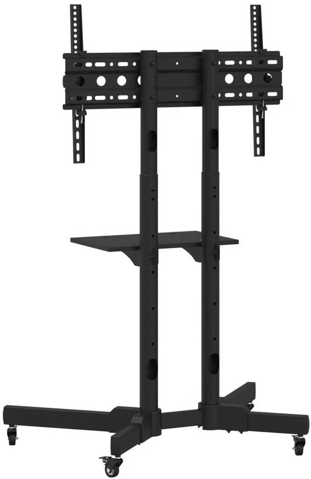 Laikiklis TV stovas ant ratukų 32-70 colių ekranui, 600x400 mm, 50kg