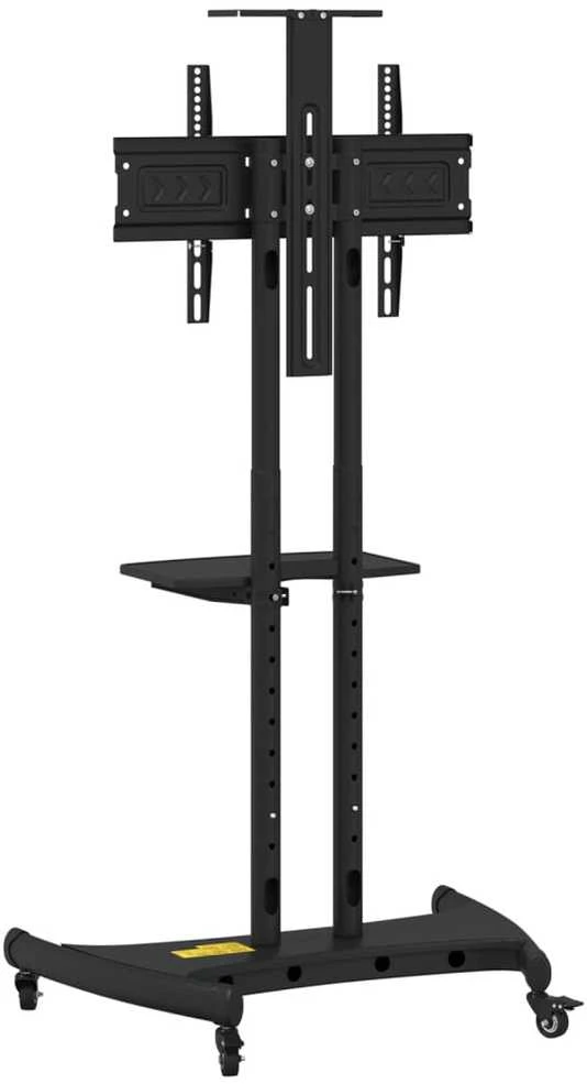 Laikiklis TV stovas ant ratukų 32-70 colių ekranui, 600x400mm, 60kg