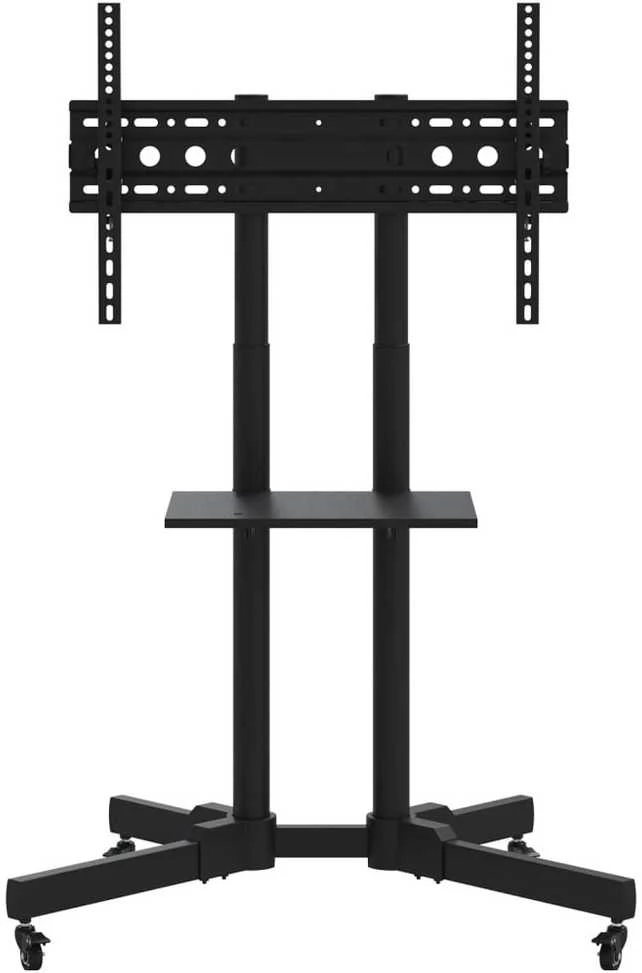 Laikiklis TV stovas ant ratukų 32-70 colių ekranui, 600x400 mm, 50kg
