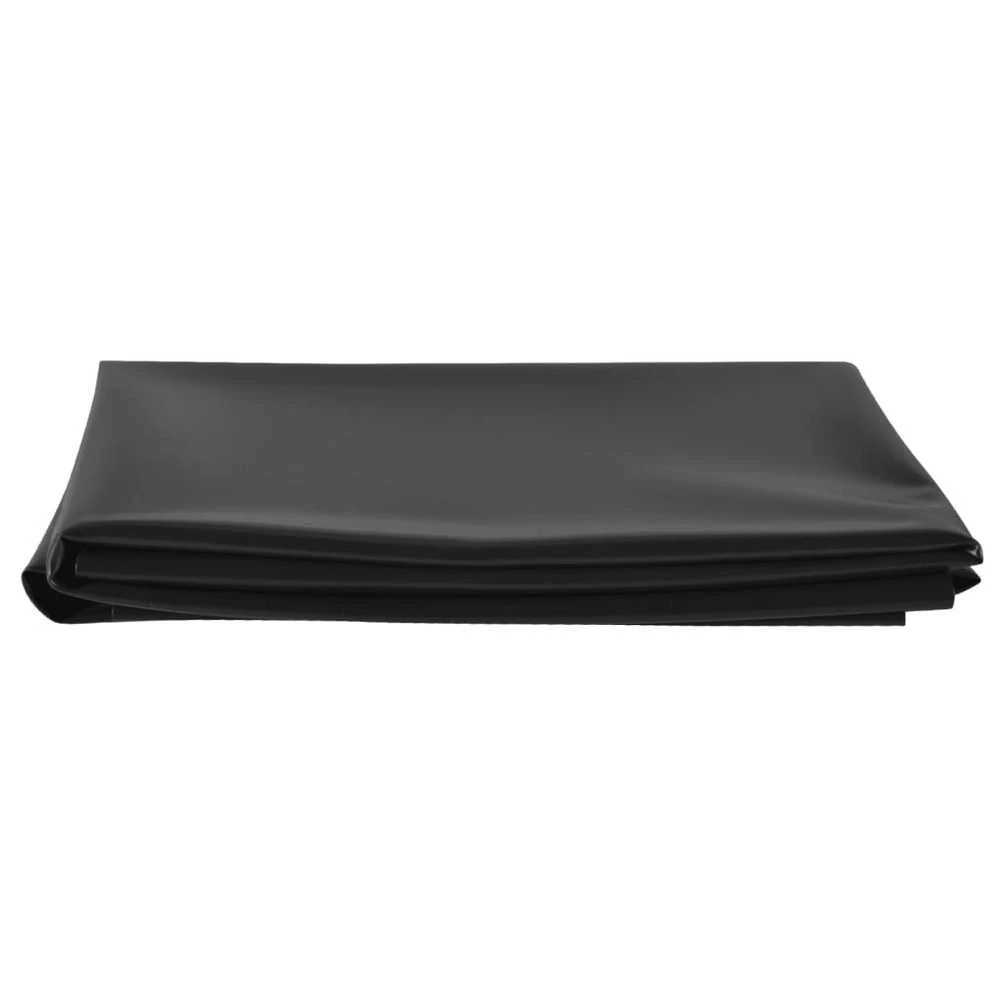 Tvenkinio įdėklas, juodos spalvos, 2x2m, PVC, 0,5mm