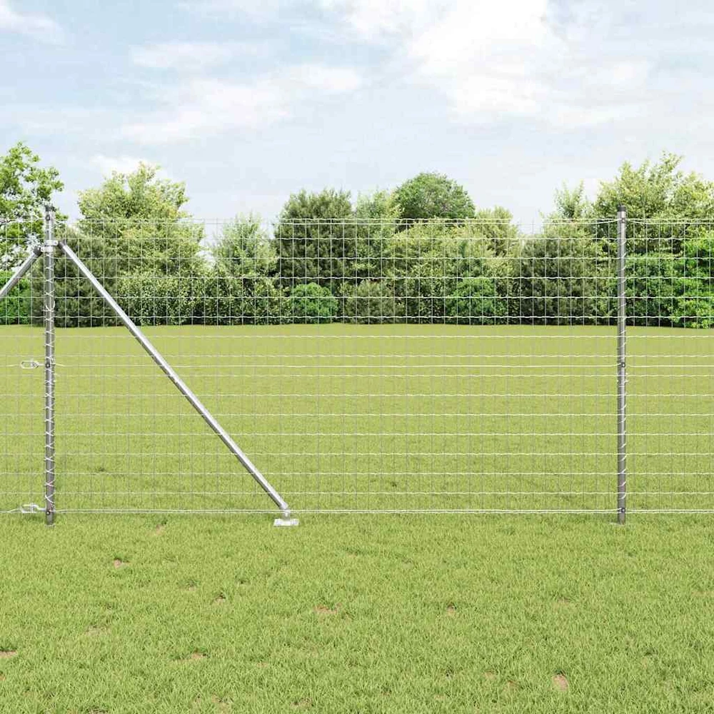 Lauko Euro tvora su smeigėmis 10 x 1,4 m Galvanizuotas plienas