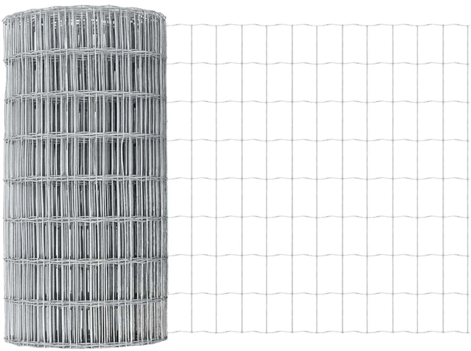 Euro tvoros su stulpu 10 x 0,8 m Galvanizuotas plienas