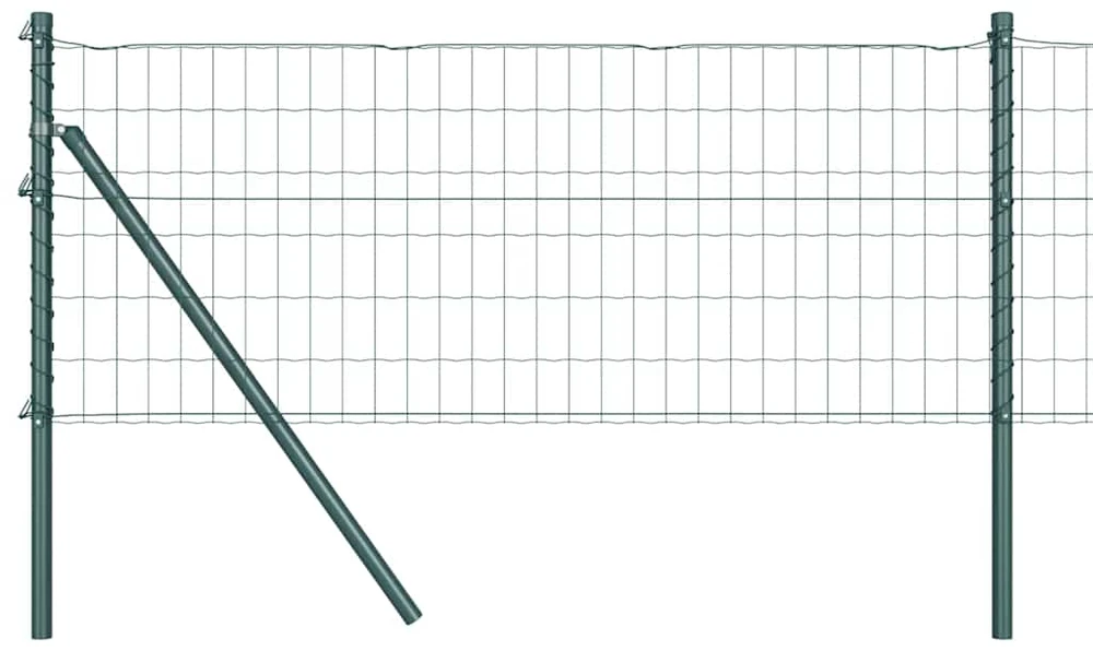 Euro tvoros žemės tvirtinimas 10 x 0,8 m PVC dengtas plienas