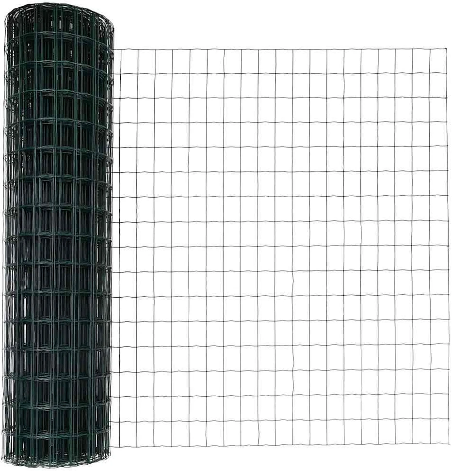 Euro tvoros žemės tvirtinimas 10 x 1,2 m PVC dengtas plienas