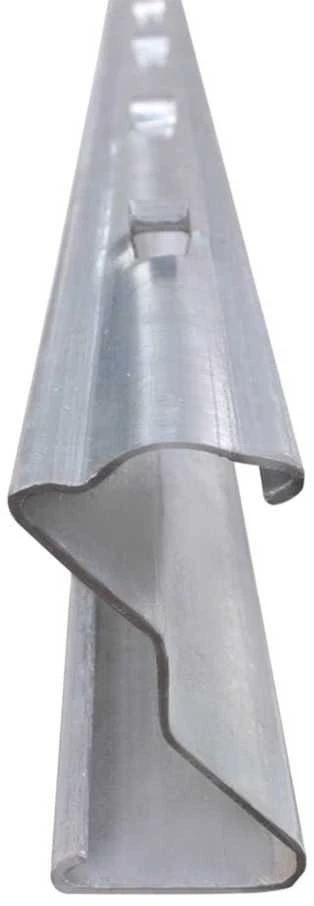 Tvorelės stulpas 10 vnt. Sidabro 200 cm Plienas