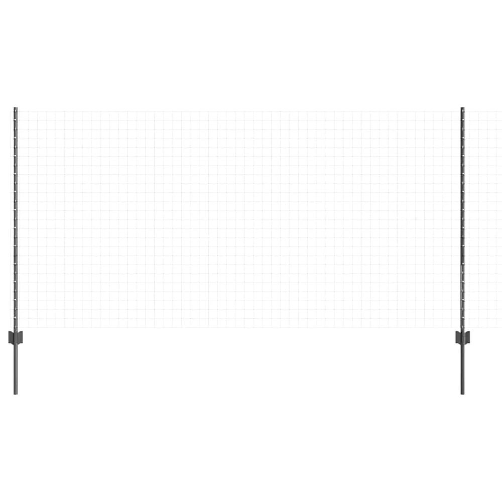 Įmontuotas tvoros stulpas 44 vnt. Pilka 160 cm