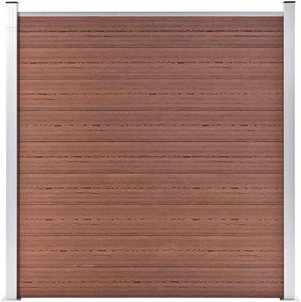 Tvoros rinkinys, rudos spalvos, 273x186cm, WPC
