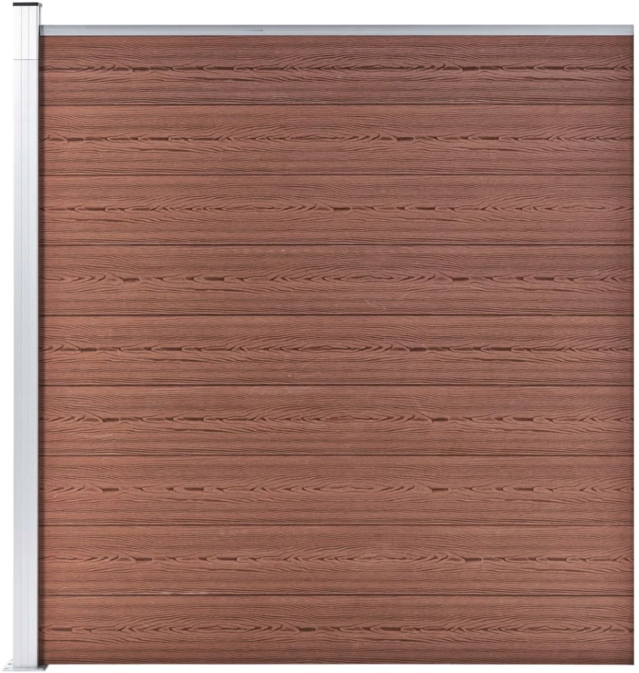 Tvoros rinkinys, rudos spalvos, 792x186cm, WPC