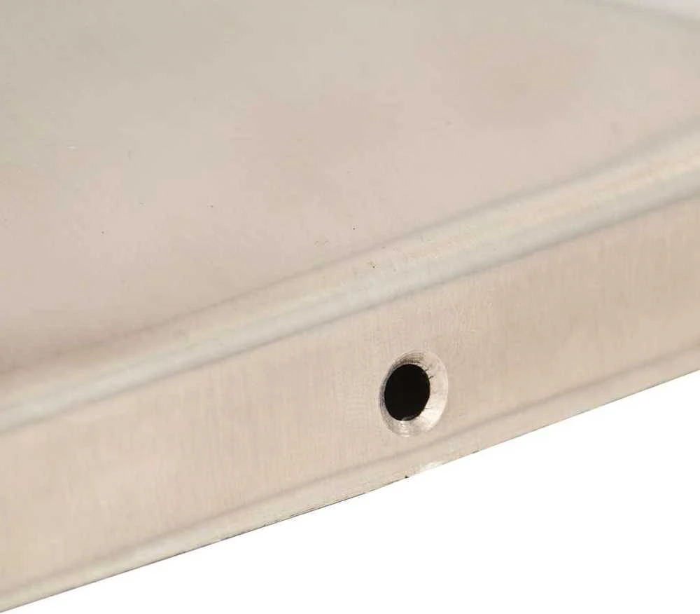 Tvoros stulpų dangteliai, 6vnt., 101x101mm, nerūdijantis plienas