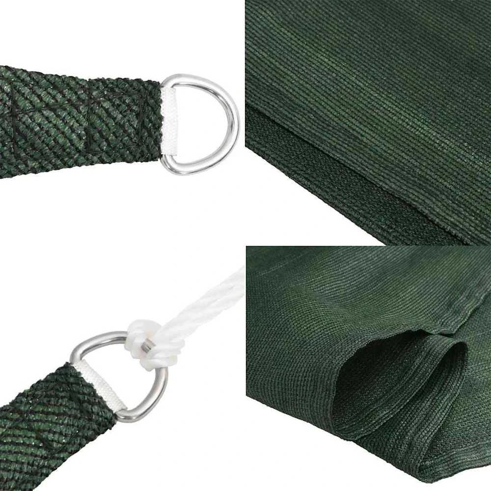 Uždanga nuo saulės, tamsiai žalia, 3x4,5m, HDPE, 160g/m²