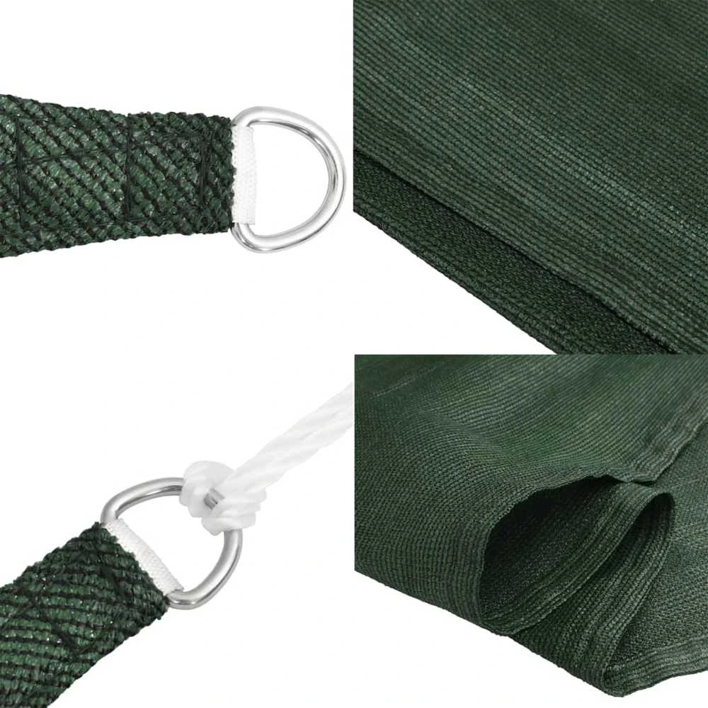 Uždanga nuo saulės, tamsiai žalios spalvos, 3x4m, HDPE, 160g/m²
