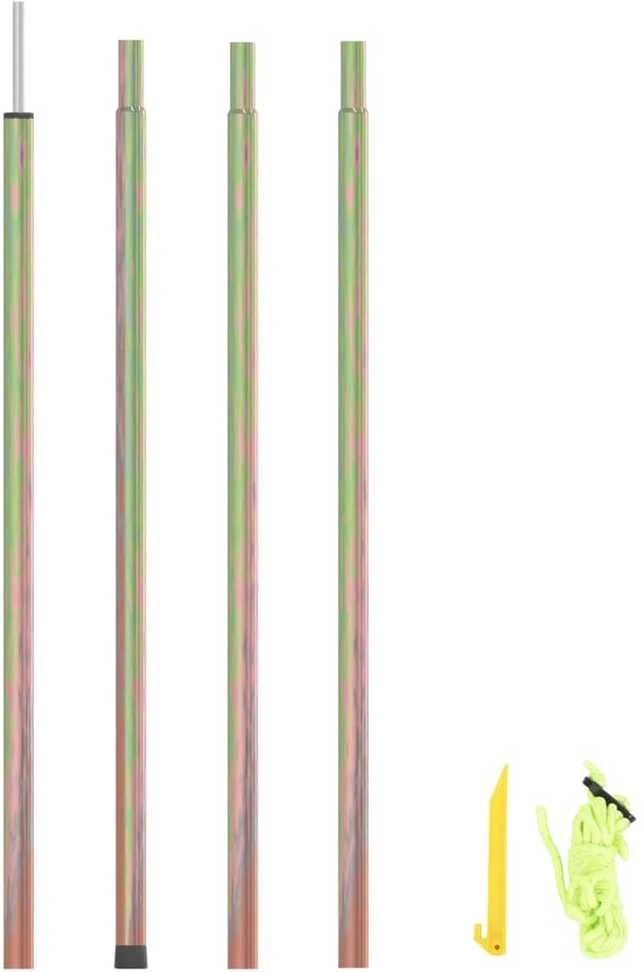 Uždangos nuo saulės stulpas, 200cm, galvanizuotas plienas