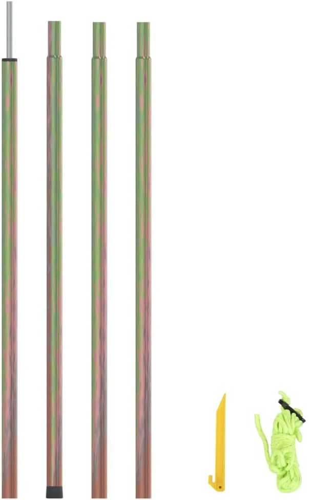 Uždangos nuo saulės stulpas, 250cm, galvanizuotas plienas