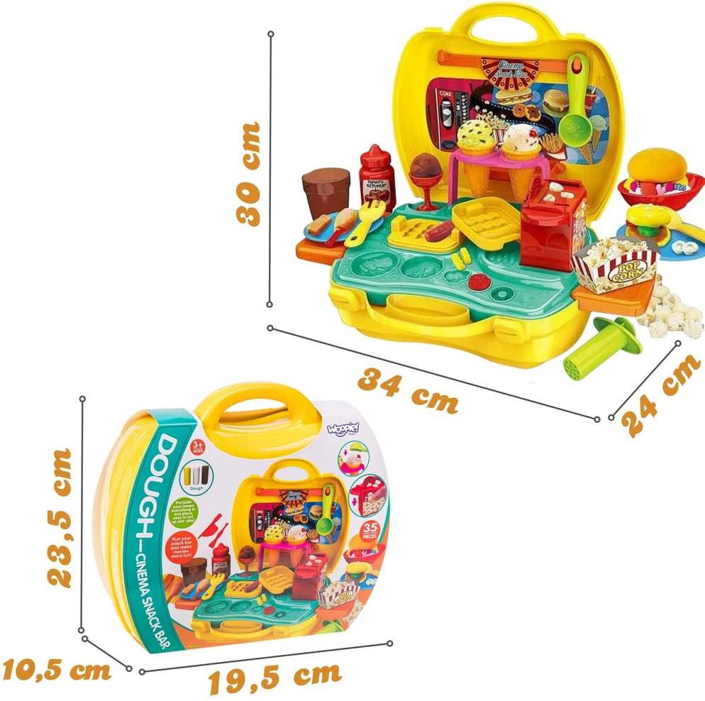 Užkandžių gaminimo rinkinys su plastilinu Woopie