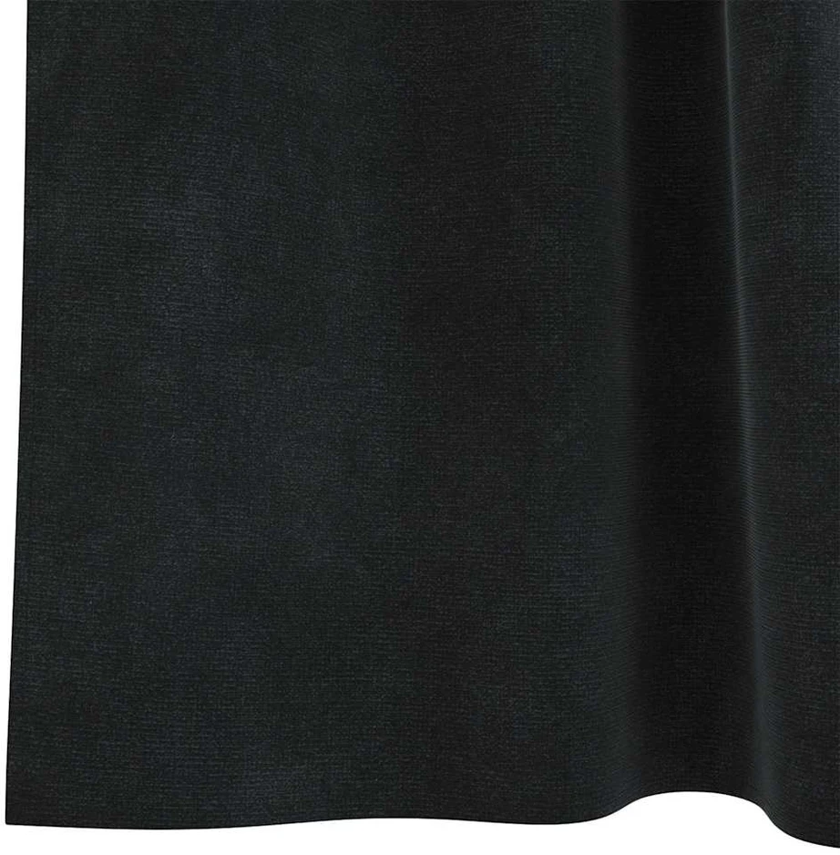 Užtemdymo užuolaidos 2 vnt. Juoda 140 x 260 cm Aksomas