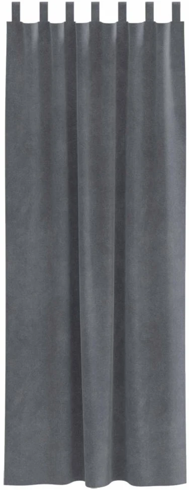 Užtemdymo užuolaidos 2 vnt. Šviesiai pilka 140 x 260 cm Aksomas
