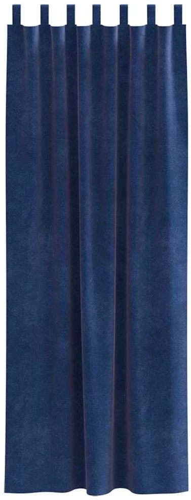 Užtemdymo užuolaidos 2 vnt. Tamsiai mėlyna 140 x 225 cm Aksomas