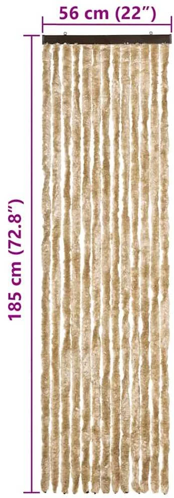 Užuolaida nuo vabzdžių, smėlio sp., 56x185cm, šenilis