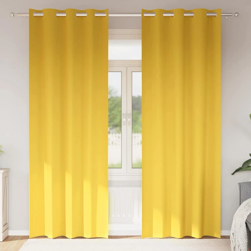 Užuolaidos su žiedais, blokuojančios šviesą 2 pcs