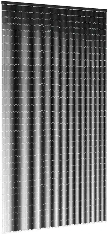 Vabzdžių durų užuolaidos, tamsiai pilkas, 120x220cm, bambukas