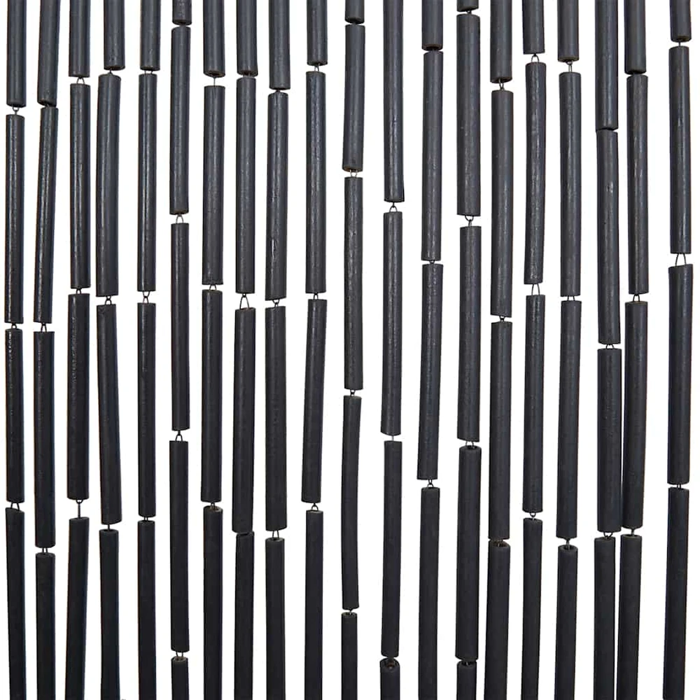 Chomik Vabzdžių durų užuolaidos, tamsiai pilkas, 100x220cm, bambukas