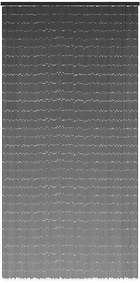 Chomik Vabzdžių durų užuolaidos, tamsiai pilkas, 100x200cm, bambukas