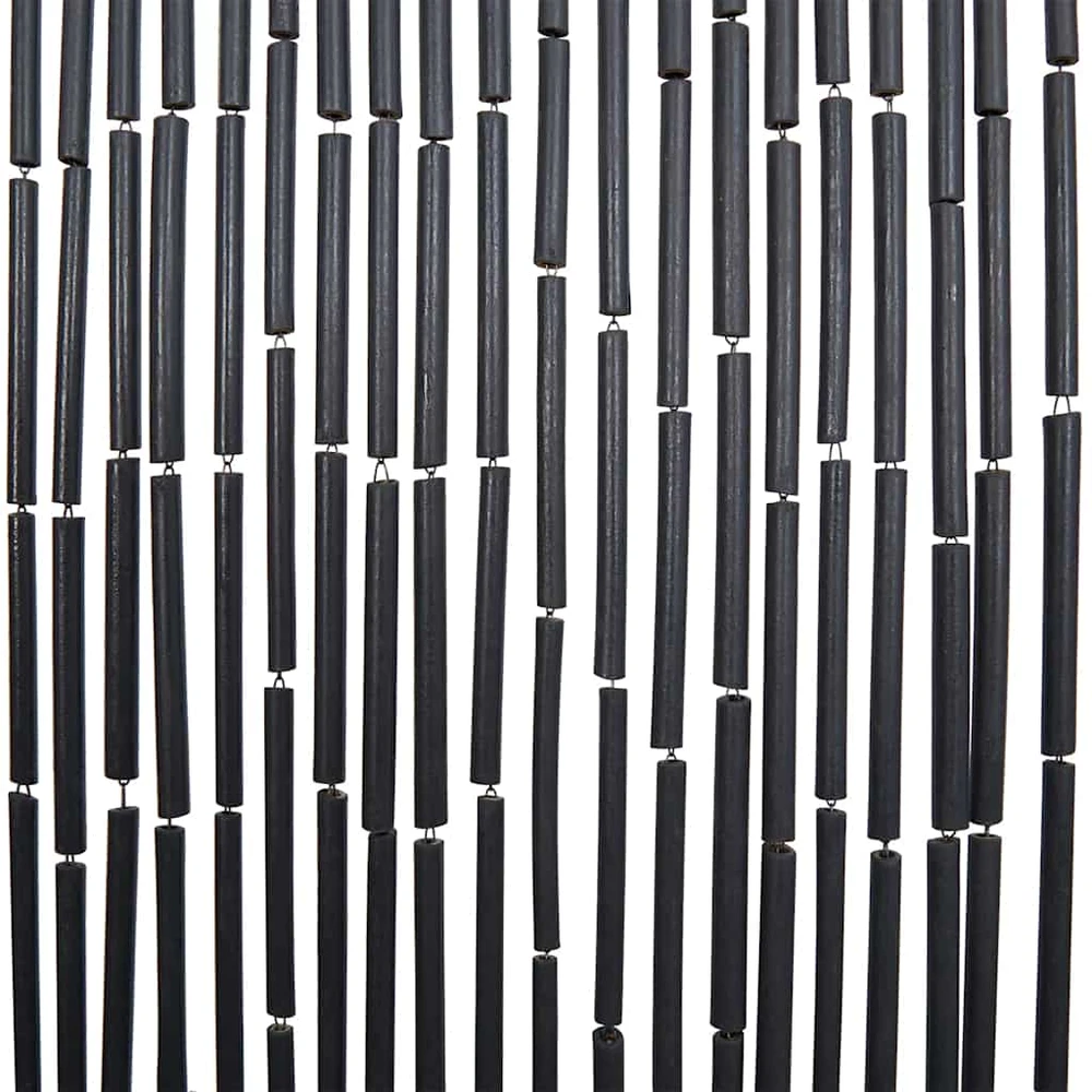 Chomik Vabzdžių durų užuolaidos, tamsiai pilkas, 100x200cm, bambukas