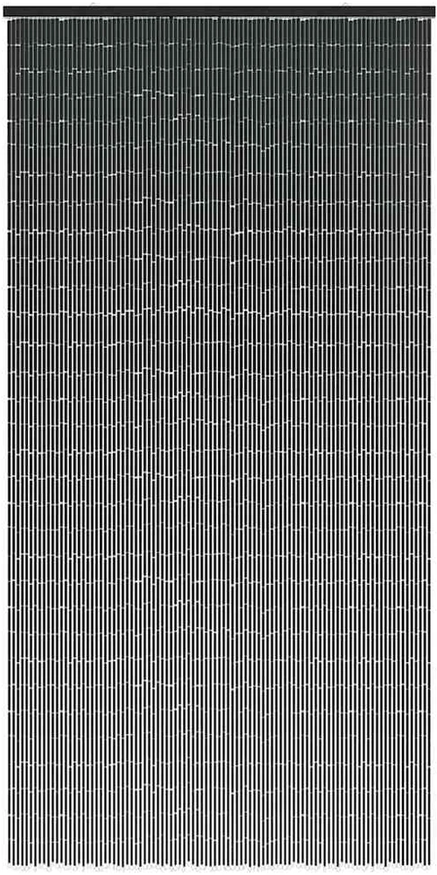 Chomik Vabzdžių durų užuolaidos, tamsiai pilkas, 100x220cm, bambukas