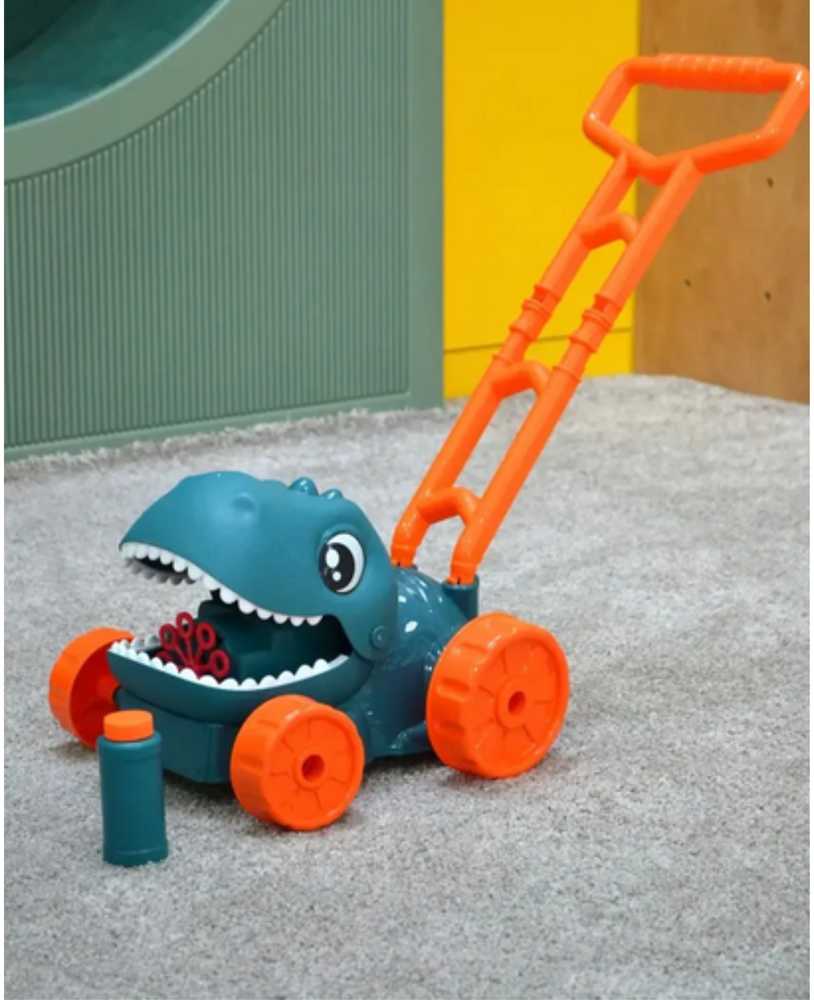 WOOPIE 53323 Dino muilo burbulinė vejapjovė dinozauras + skystis