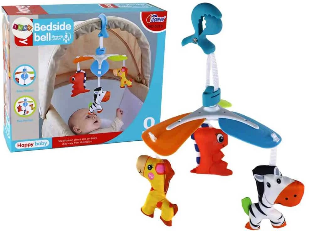 Karuzelka Pakabinama žaislų karuselė Lean Toys su segtuku