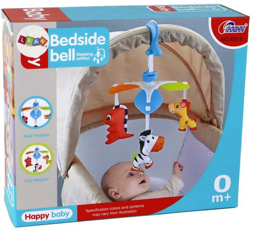 Karuzelka Pakabinama žaislų karuselė Lean Toys su segtuku
