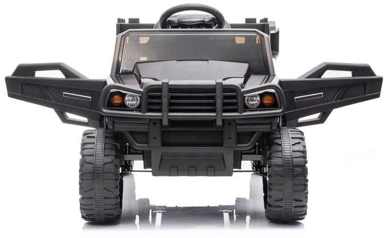 Lean Cars Vaikiškas elektrinis visureigis „Farmer Pick-Up“ (modelis BDM0926, juodas)