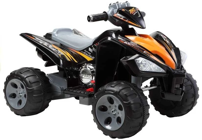 Lean Cars Vidutinio dydžio Quad Juodas - Elektrinė važiuojanti transporto priemonė