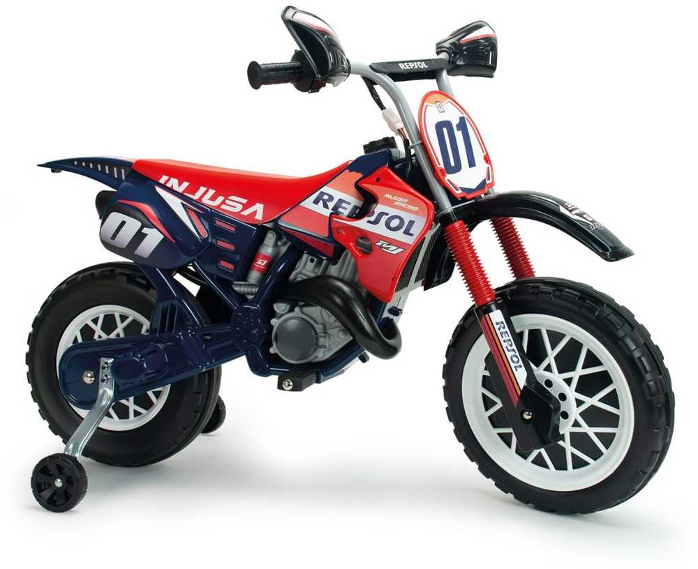 Vaikiškas elektrinis motociklas INJUSA Repsol 6V